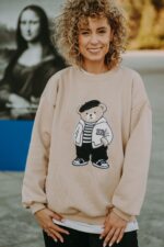 Bluza oversize Louis Teddy dla mamy i taty - obrazek 4