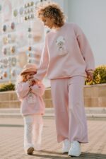 Bluza oversize Sophie Teddy dla mamy i taty - obrazek 2