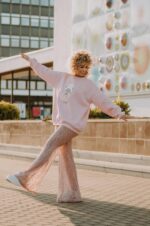 Bluza oversize Sophie Teddy dla mamy i taty - obrazek 7