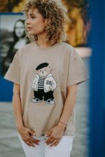 T-shirt oversize Louis Teddy dla mamy i taty