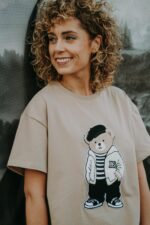 T-shirt oversize Louis Teddy dla mamy i taty - obrazek 5