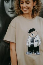 T-shirt oversize Louis Teddy dla mamy i taty - obrazek 6