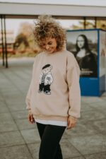 Bluza oversize Louis Teddy dla mamy i taty - obrazek 8