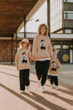 Bluza oversize Louis Teddy dla mamy i taty - obrazek 9