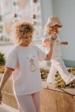 T-shirt oversize Sophie Teddy dla mamy i taty