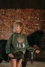 Bluza oversize  Kowboj Teddy dla mamy i taty - obrazek 5
