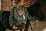 Bluza oversize  Kowboj Teddy dla mamy i taty - obrazek 8