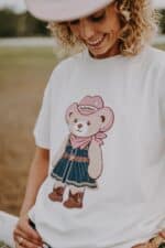 T-shirt oversize Dakota Teddy dla mamy i taty - obrazek 3