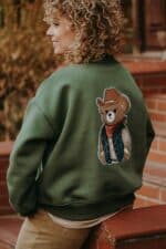 Bluza bomberka Kowboj Teddy dla mamy i taty - obrazek 2